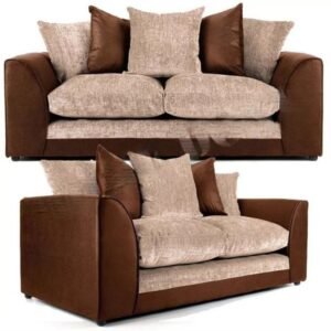 Aruba Fabric 3 & 2 Seater Sofa Set