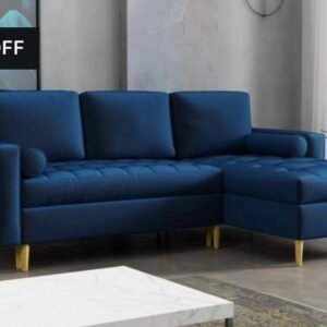 Navy Vimle Right Corner Sofa