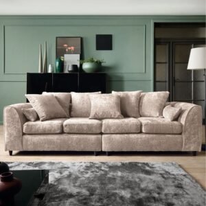 Harriet Chanel Beige 4 Seater Sofa