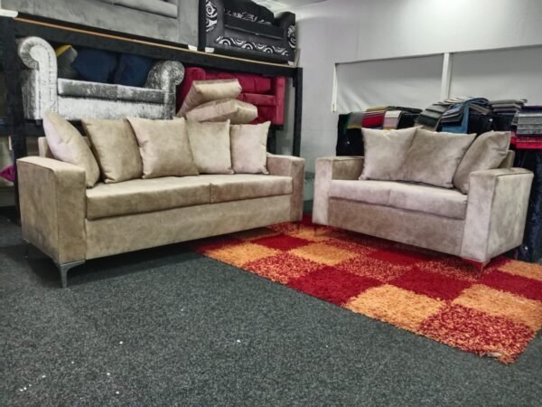 Dapple Caramel Sofa Set - Image 3